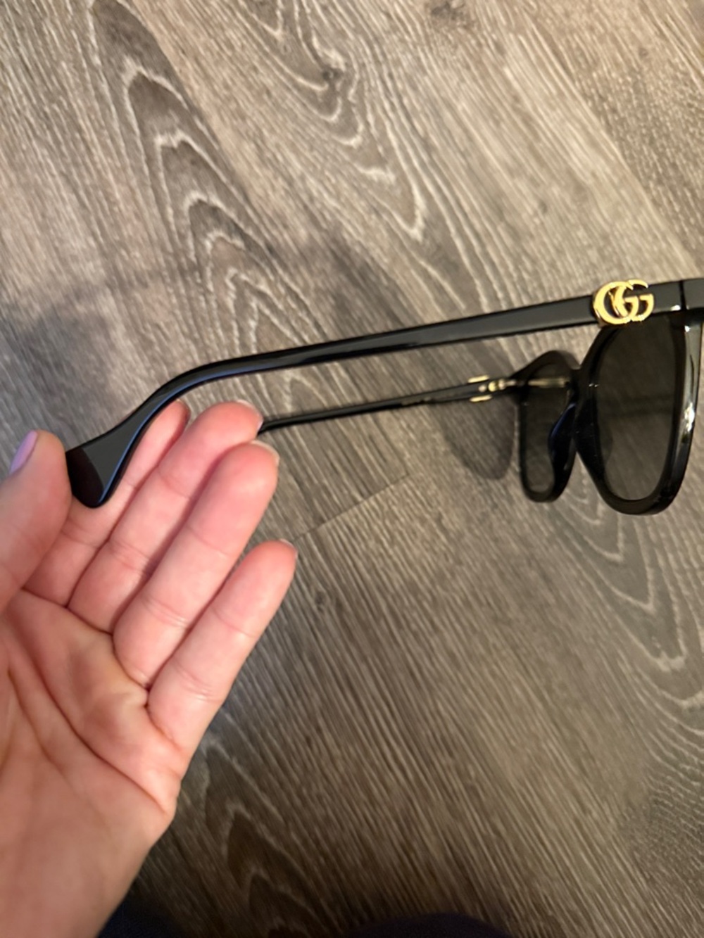 Gucci Black Designer Eyewear - Picture 2 of 3
